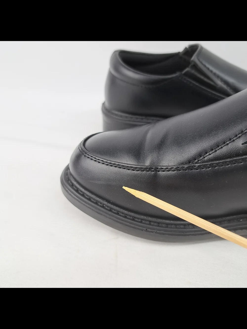 French Toast Boys Black Slip On Dress Shoes Loafers School Uniform Formal